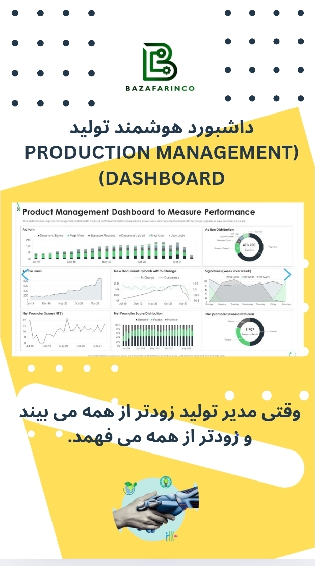 اتوماسیون مدیریتی و داشبورد هوشمند